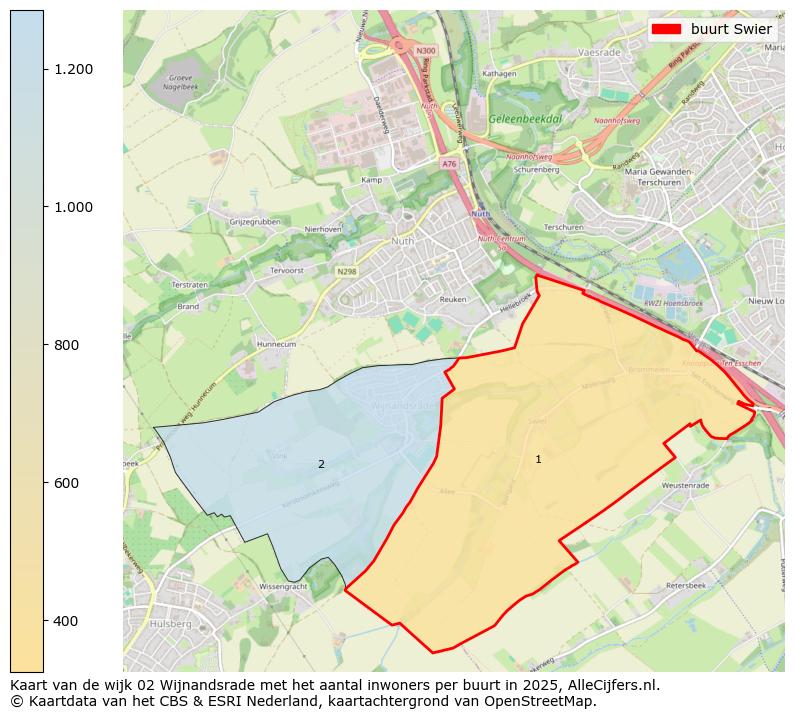 Afbeelding van de buurt Swier op de kaart.