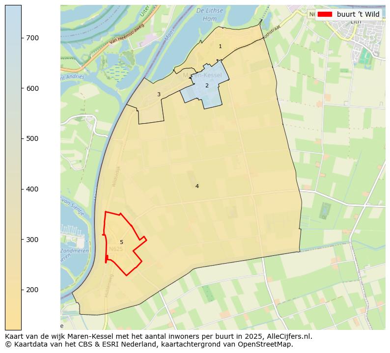 Afbeelding van de buurt ’t Wild op de kaart.