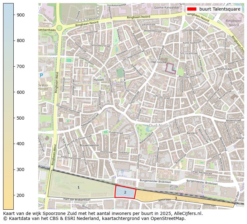 Afbeelding van de buurt Talentsquare op de kaart.