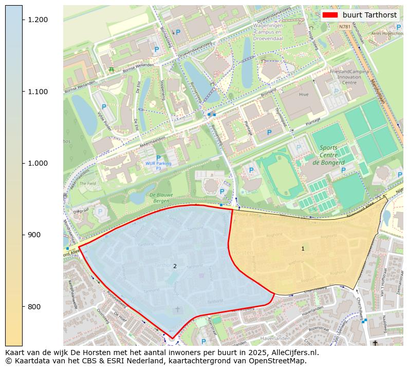 Afbeelding van de buurt Tarthorst op de kaart.