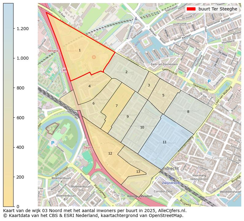 Afbeelding van de buurt Ter Steeghe op de kaart.