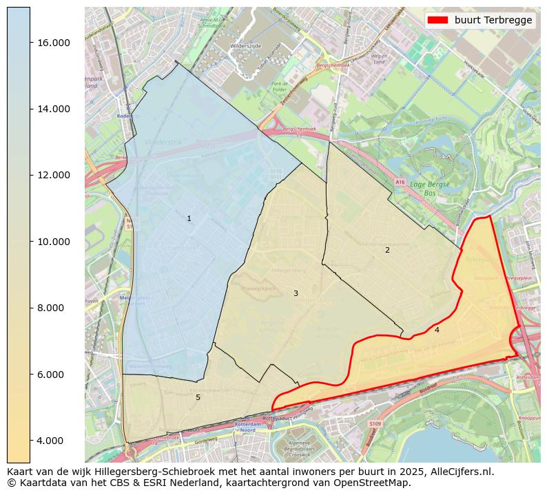 Afbeelding van de buurt Terbregge op de kaart.