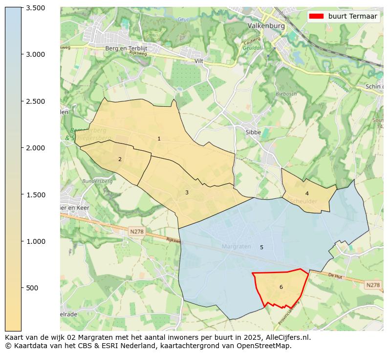 Afbeelding van de buurt Termaar op de kaart.