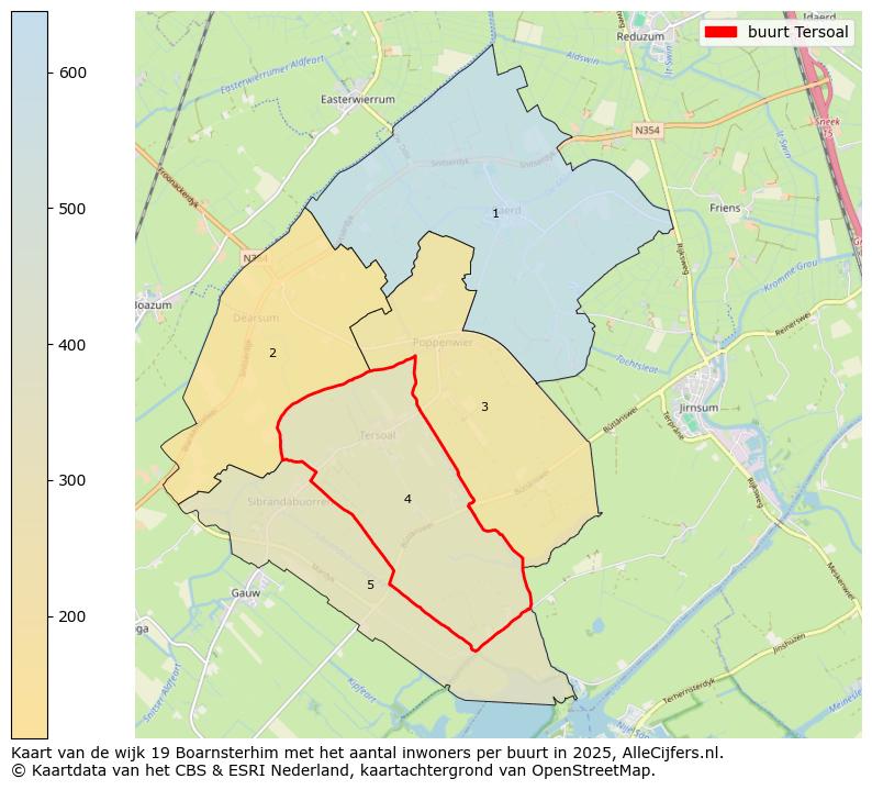 Afbeelding van de buurt Tersoal op de kaart.