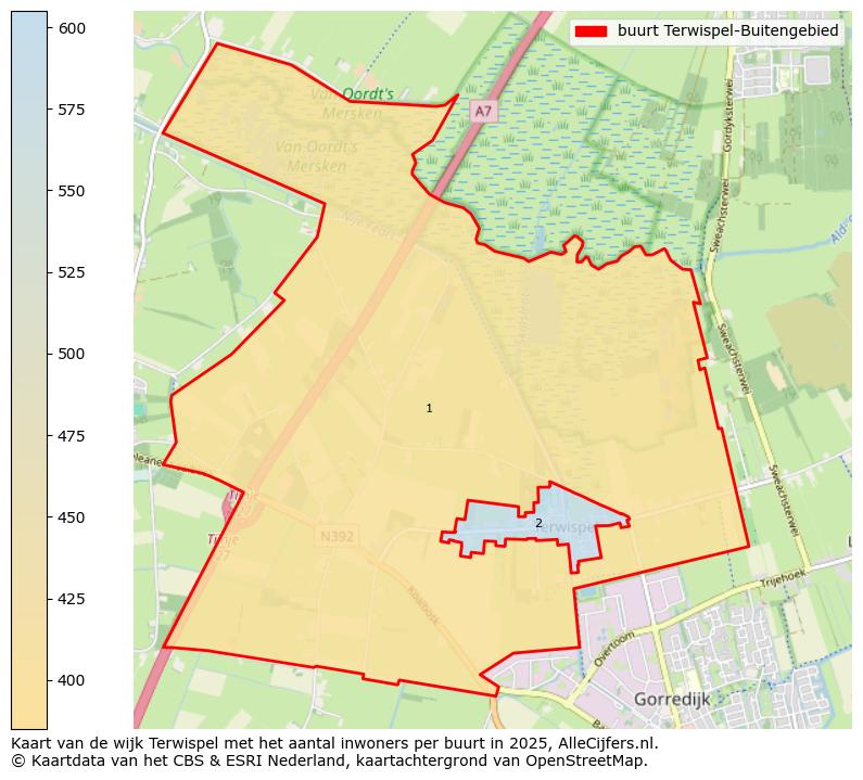 Afbeelding van de buurt Terwispel-Buitengebied op de kaart.