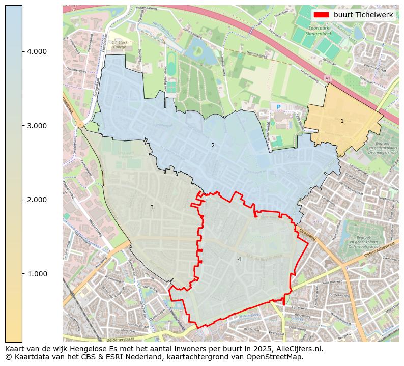 Afbeelding van de buurt Tichelwerk op de kaart.