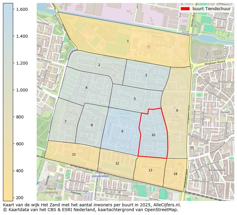 Afbeelding van de buurt Tiendschuur op de kaart.