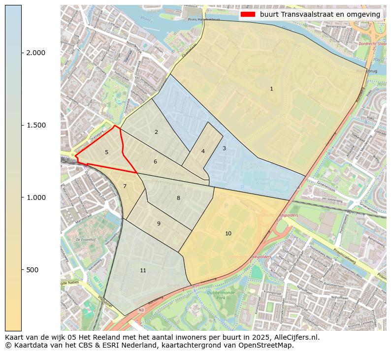 Afbeelding van de buurt Transvaalstraat en omgeving op de kaart.