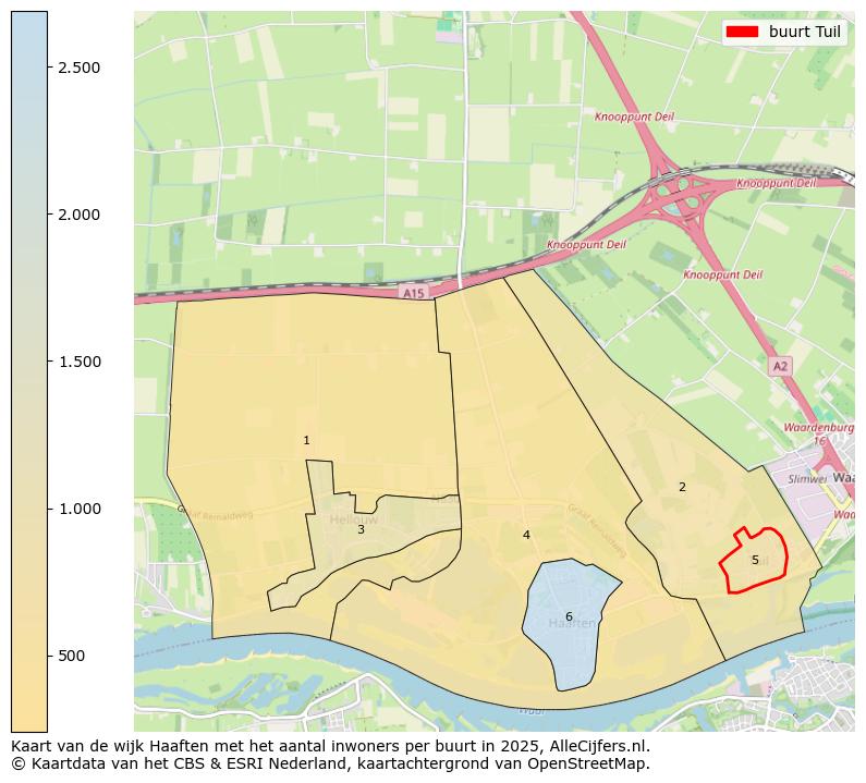 Afbeelding van de buurt Tuil op de kaart.