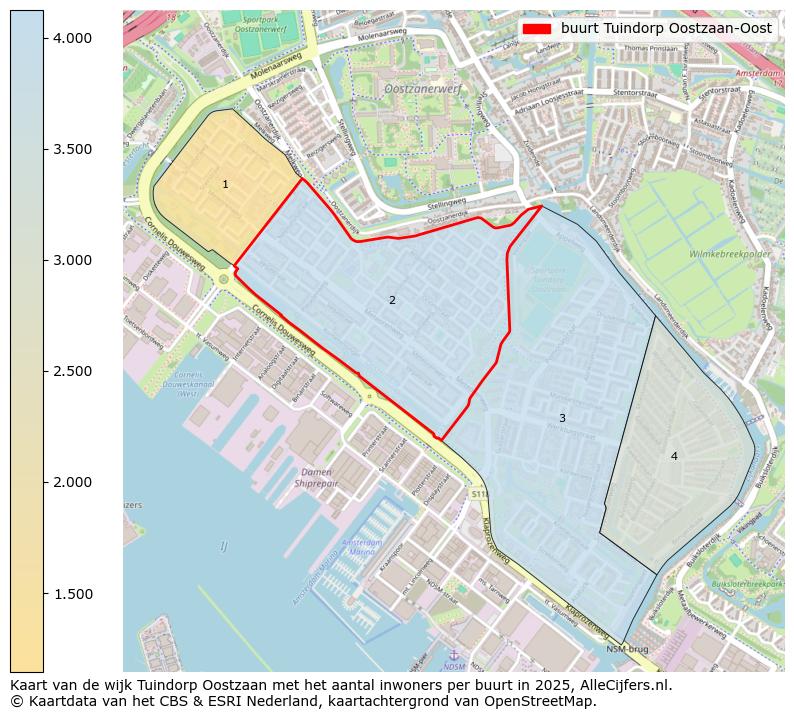 Afbeelding van de buurt Tuindorp Oostzaan-Oost op de kaart.