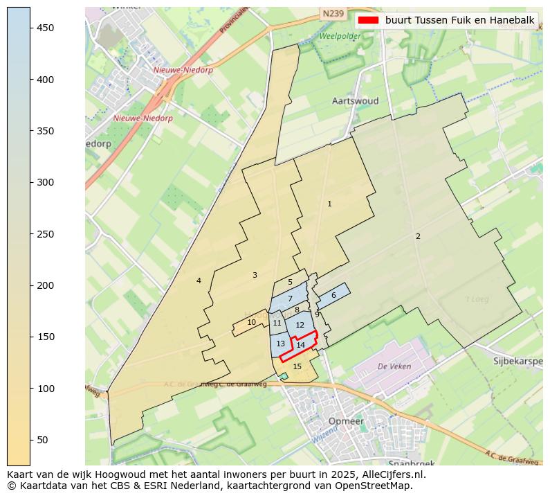 Afbeelding van de buurt Tussen Fuik en Hanebalk op de kaart.