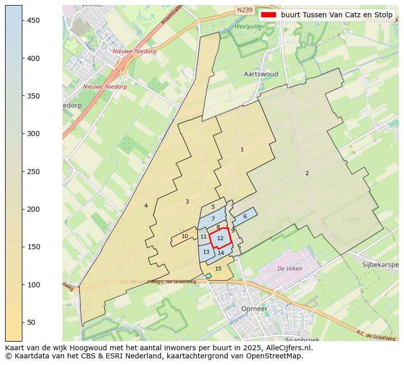Afbeelding van de buurt Tussen Van Catz en Stolp op de kaart.