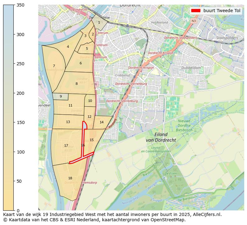 Afbeelding van de buurt Tweede Tol op de kaart.