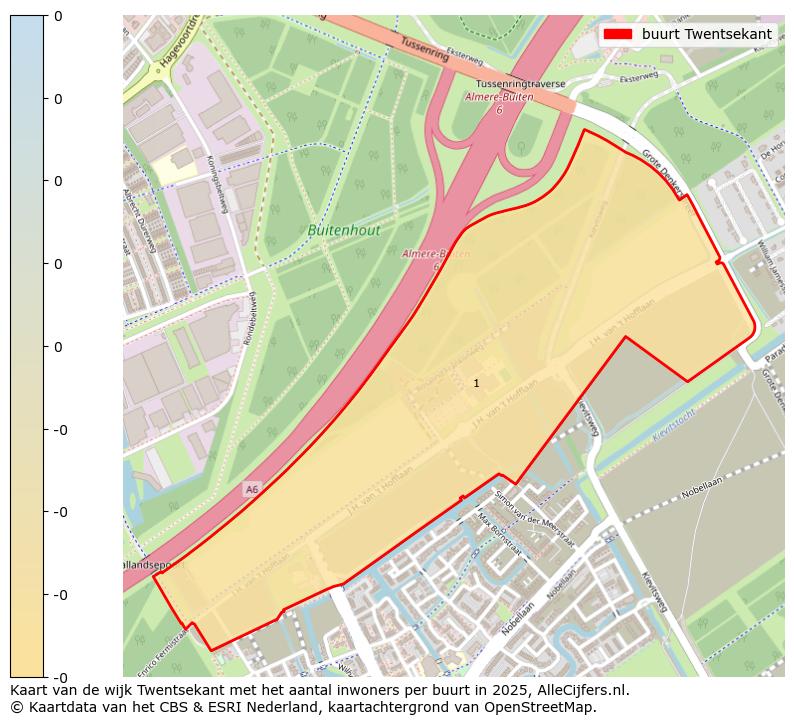 Afbeelding van de buurt Twentsekant op de kaart.