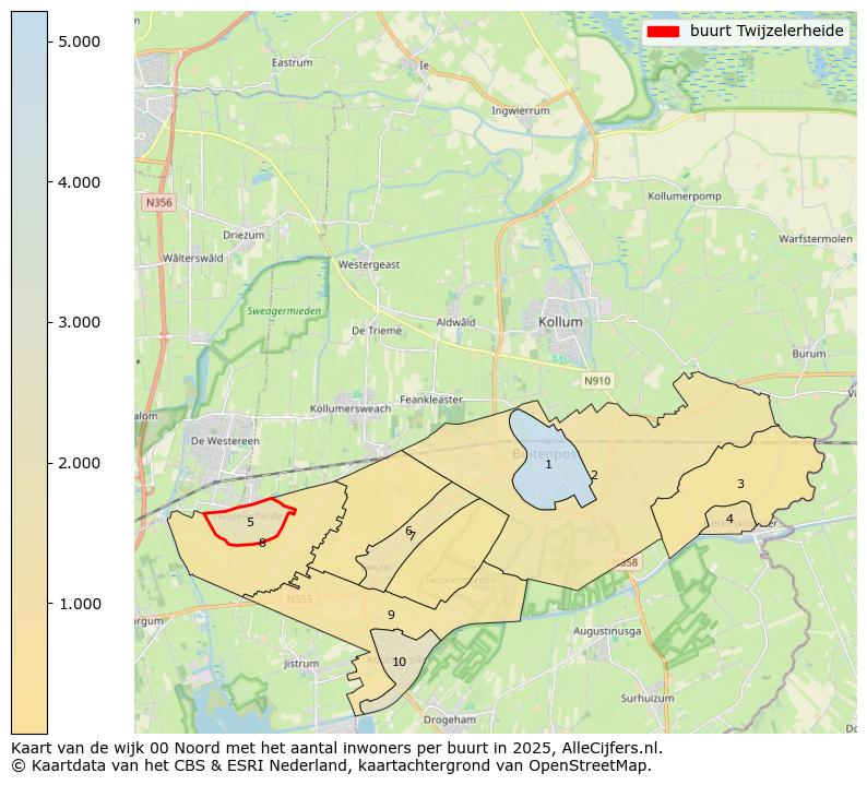 Afbeelding van de buurt Twijzelerheide op de kaart.