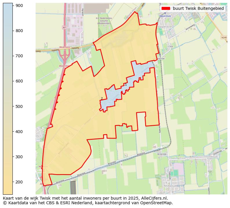 Afbeelding van de buurt Twisk Buitengebied op de kaart.