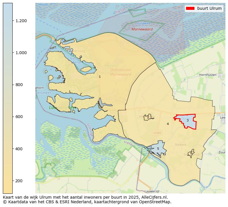 Afbeelding van de buurt Ulrum op de kaart.