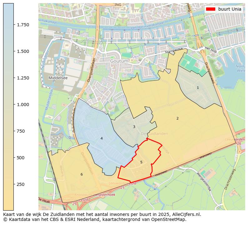 Afbeelding van de buurt Unia op de kaart.
