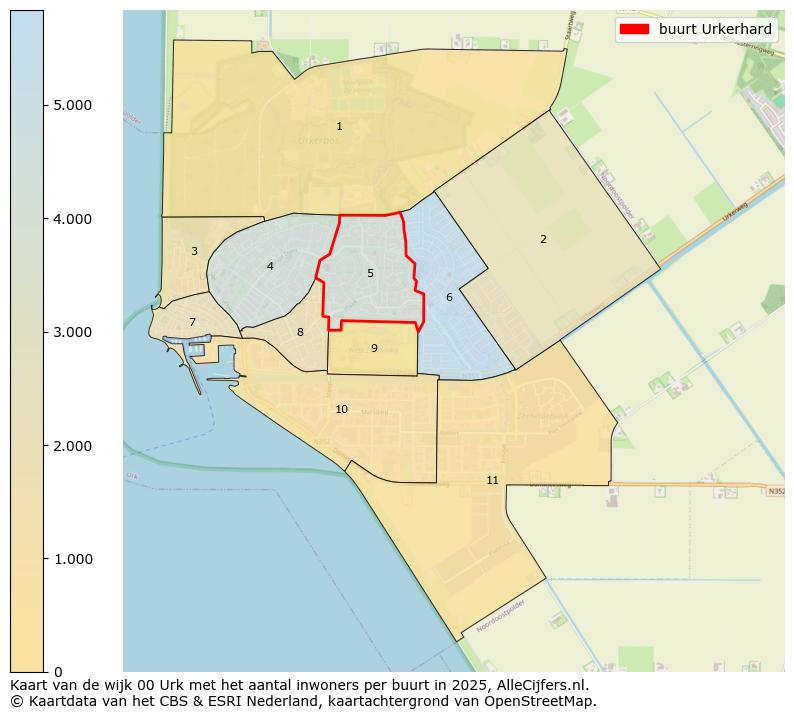 Afbeelding van de buurt Urkerhard op de kaart.