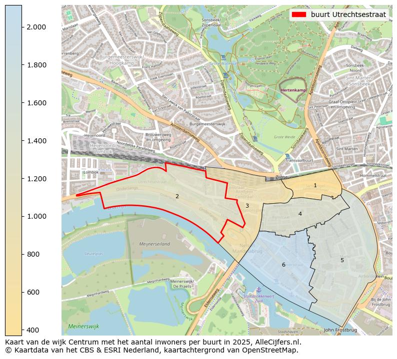 Afbeelding van de buurt Utrechtsestraat op de kaart.