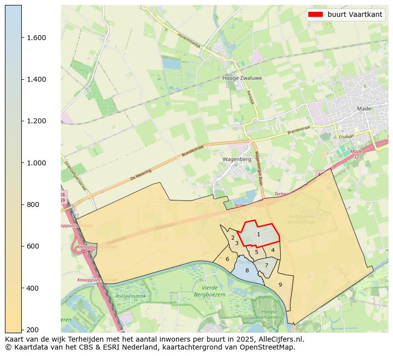 Afbeelding van de buurt Vaartkant op de kaart.