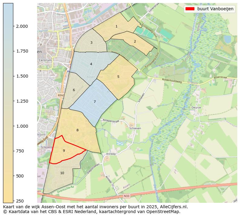 Afbeelding van de buurt Vanboeijen op de kaart.