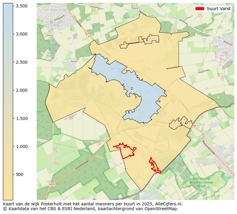 Afbeelding van de buurt Varst op de kaart.