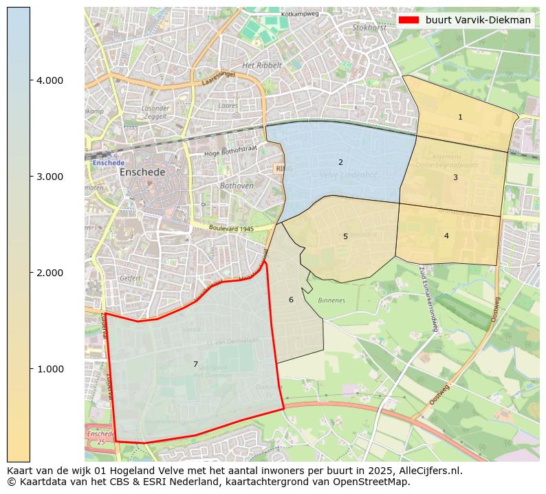 Afbeelding van de buurt Varvik-Diekman op de kaart.
