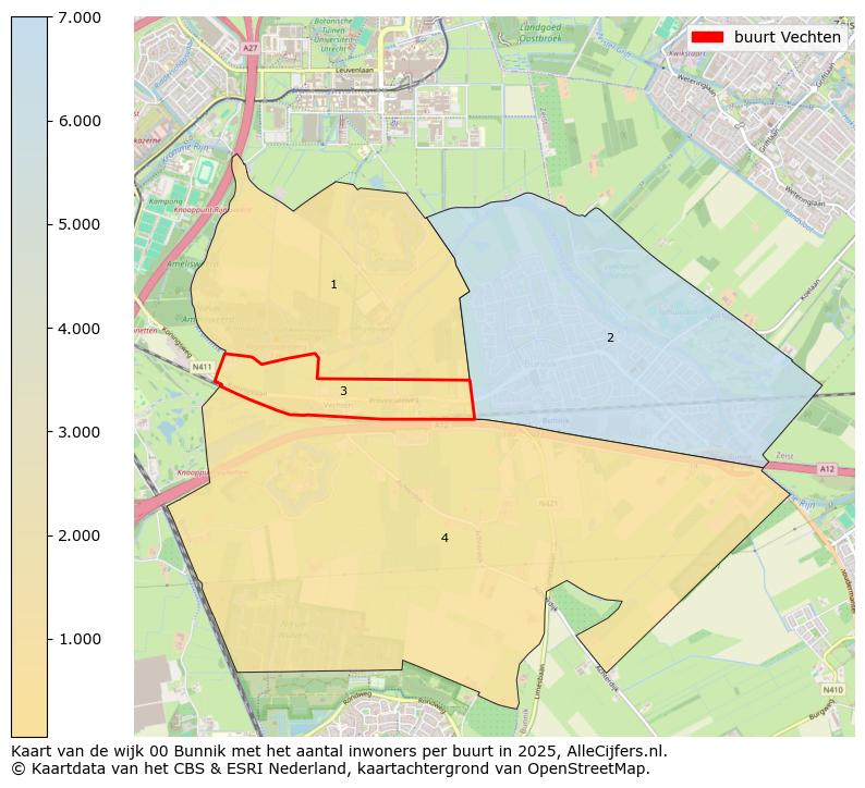 Afbeelding van de buurt Vechten op de kaart.