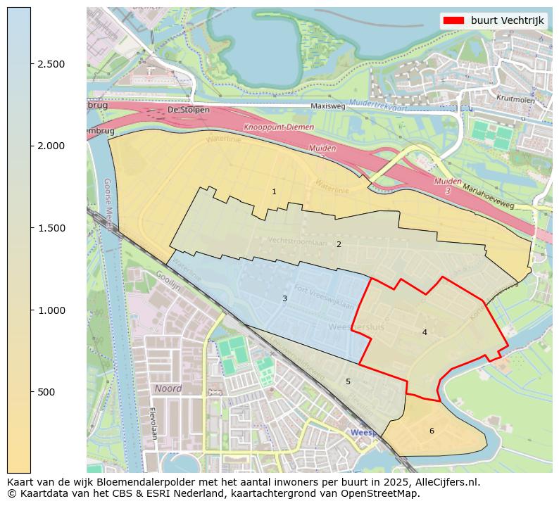 Afbeelding van de buurt Vechtrijk op de kaart.