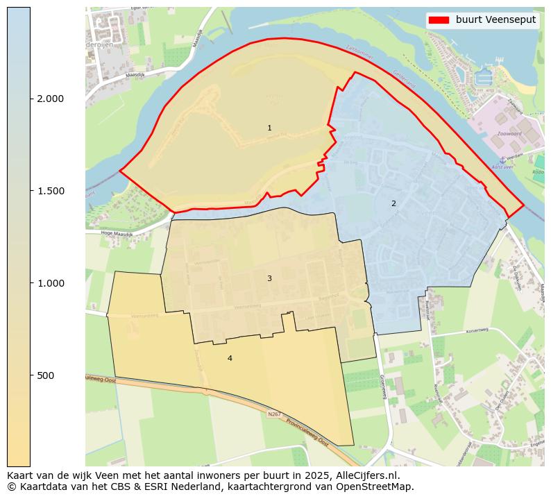 Afbeelding van de buurt Veenseput op de kaart.