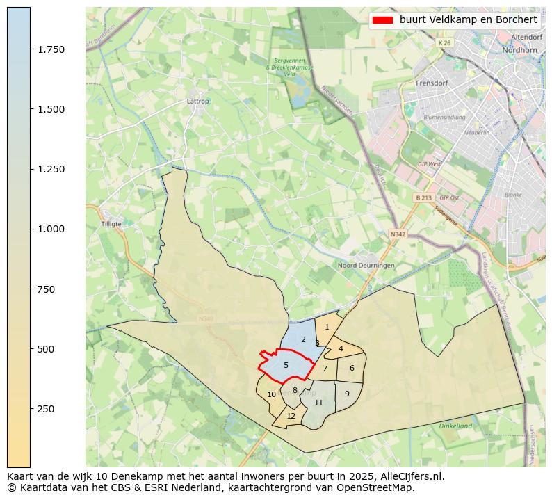 Afbeelding van de buurt Veldkamp en Borchert op de kaart.