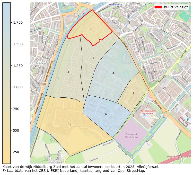 Afbeelding van de buurt Veldzigt op de kaart.