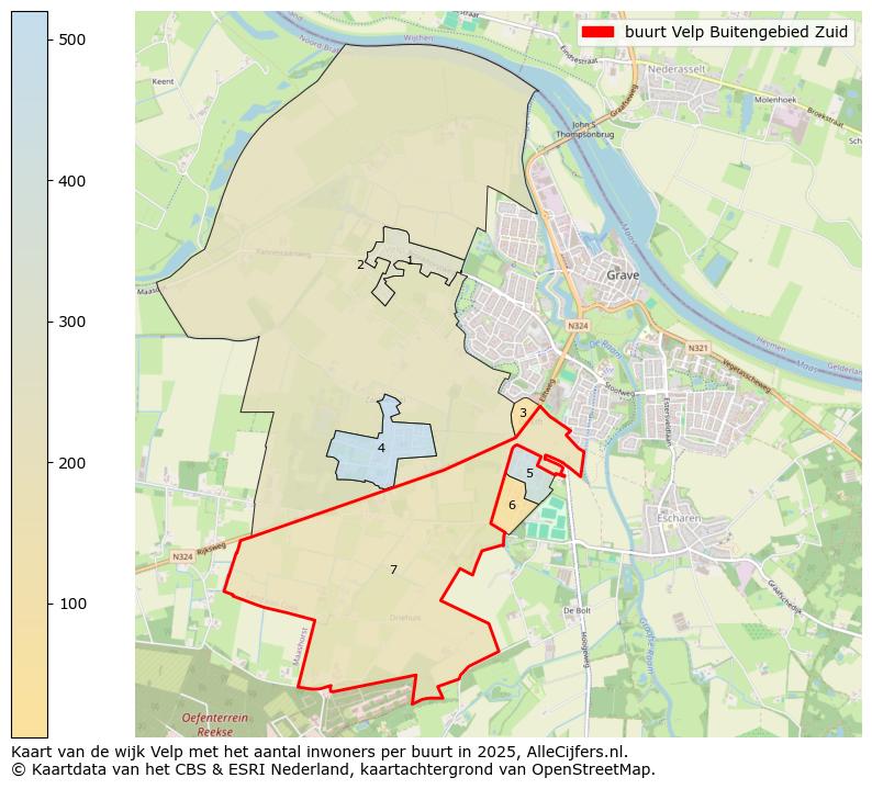 Afbeelding van de buurt Velp Buitengebied Zuid op de kaart.