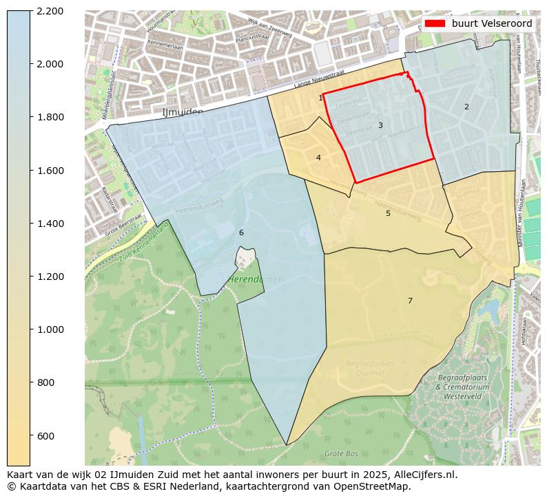 Afbeelding van de buurt Velseroord op de kaart.