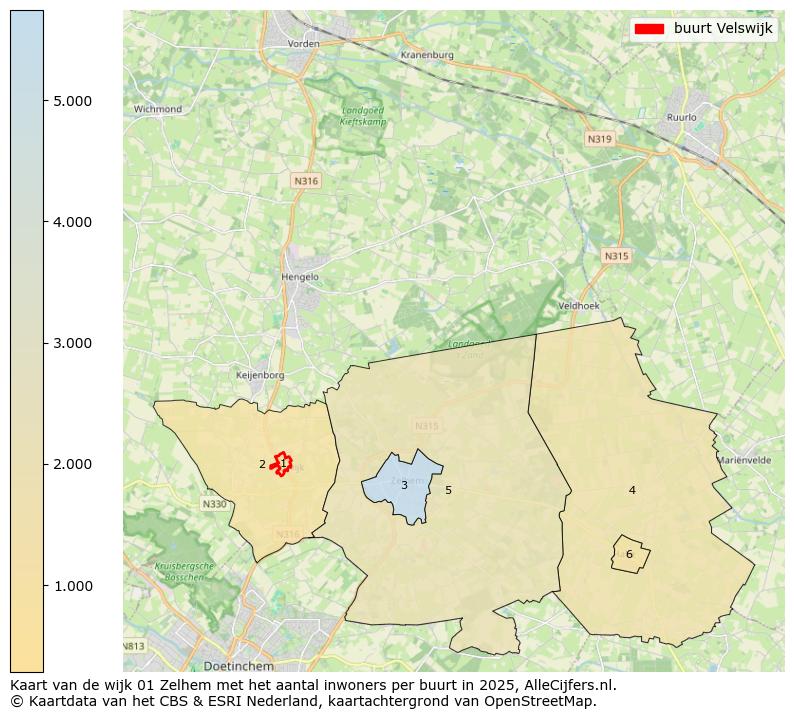 Afbeelding van de buurt Velswijk op de kaart.