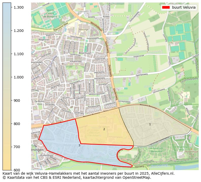 Afbeelding van de buurt Veluvia op de kaart.
