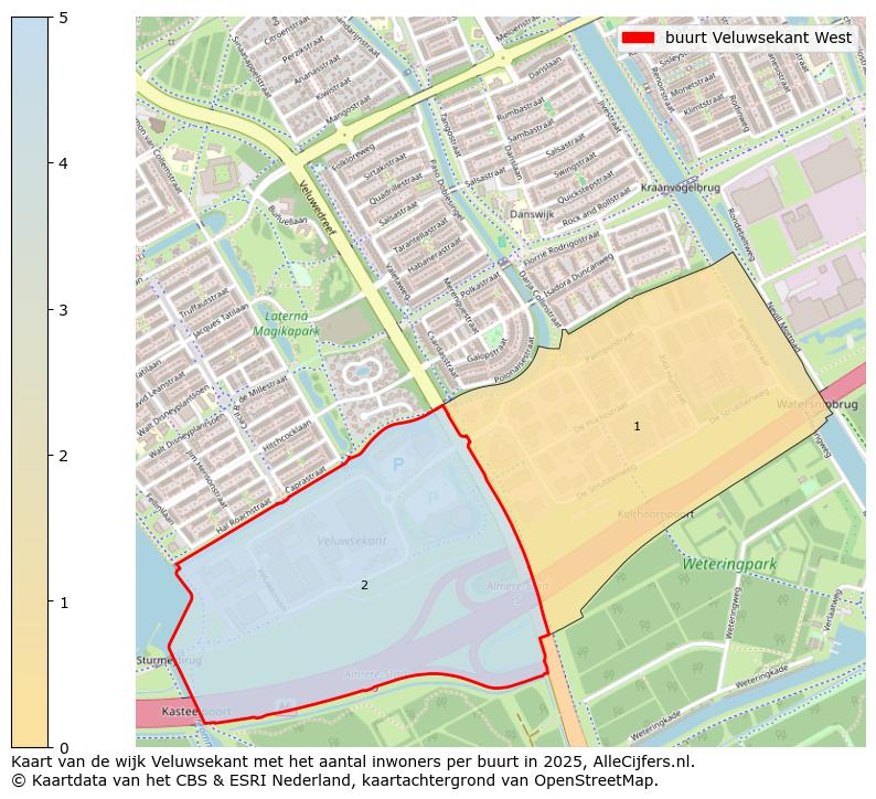 Afbeelding van de buurt Veluwsekant West op de kaart.