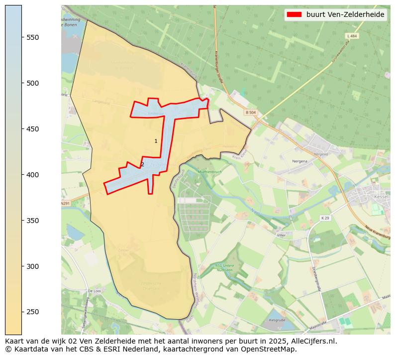 Afbeelding van de buurt Ven-Zelderheide op de kaart.