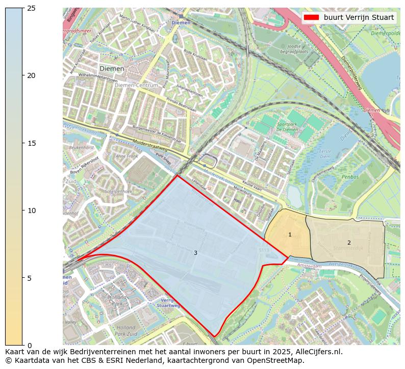 Afbeelding van de buurt Verrijn Stuart op de kaart.