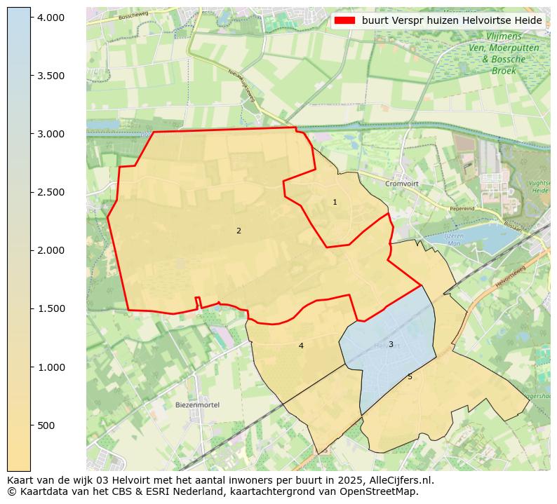 Afbeelding van de buurt Verspr huizen Helvoirtse Heide op de kaart.