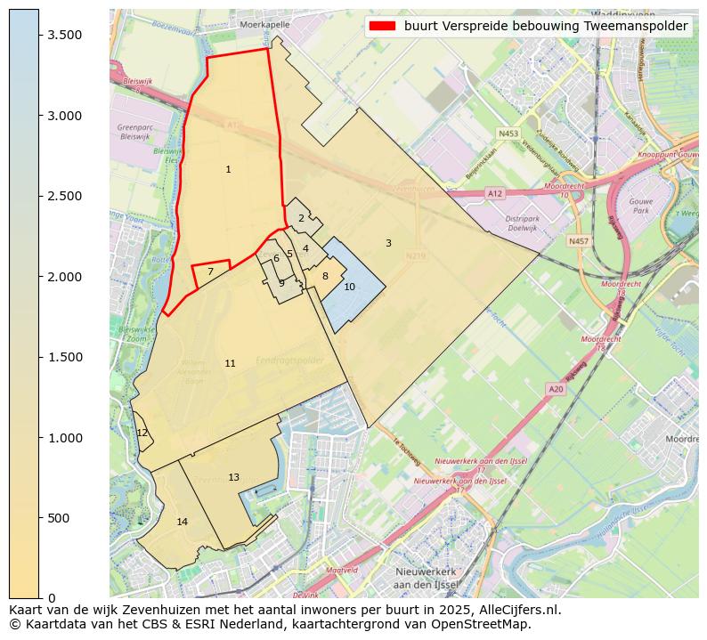 Afbeelding van de buurt Verspreide bebouwing Tweemanspolder op de kaart.