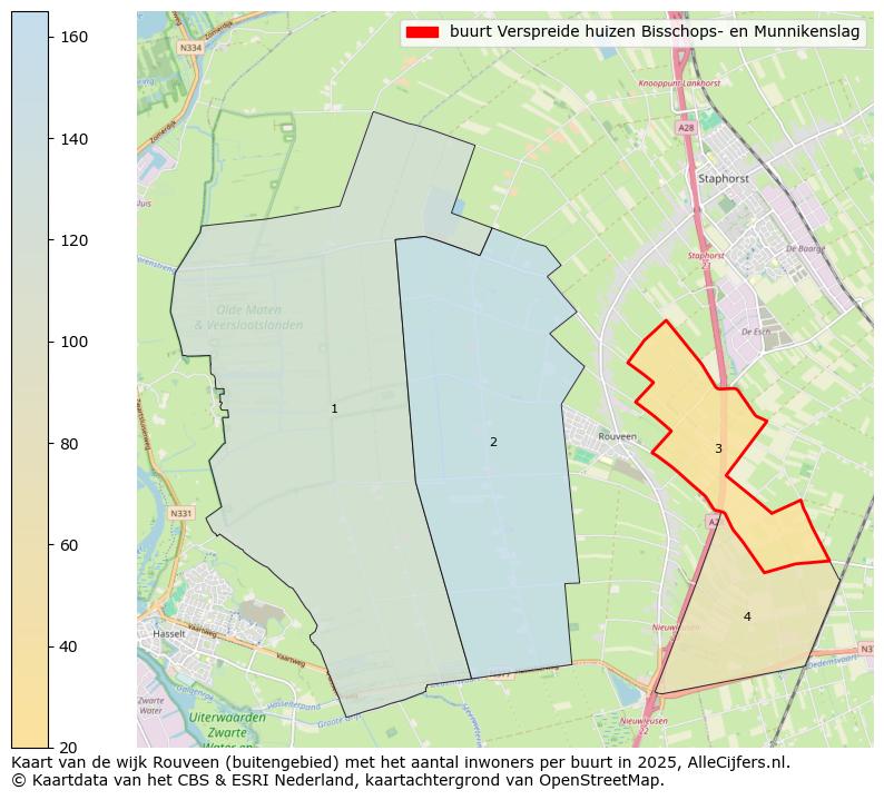 Afbeelding van de buurt Verspreide huizen Bisschops- en Munnikenslag op de kaart.