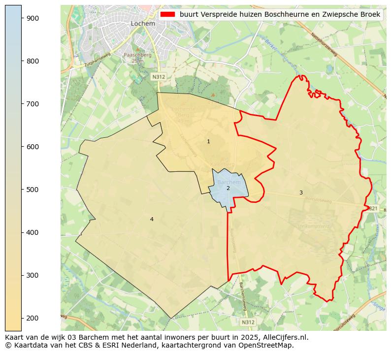 Afbeelding van de buurt Verspreide huizen Boschheurne en Zwiepsche Broek op de kaart.