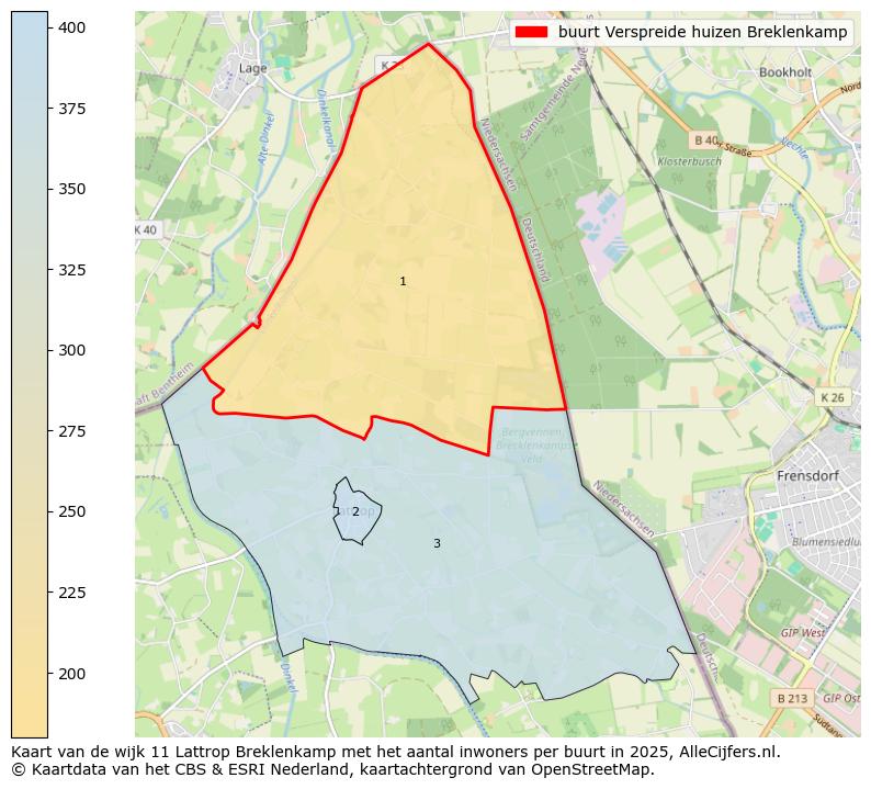 Afbeelding van de buurt Verspreide huizen Breklenkamp op de kaart.