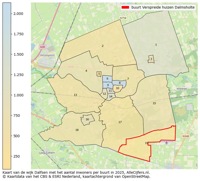 Afbeelding van de buurt Verspreide huizen Dalmsholte op de kaart.