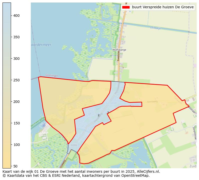 Afbeelding van de buurt Verspreide huizen De Groeve op de kaart.