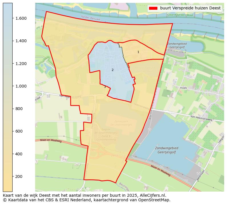 Afbeelding van de buurt Verspreide huizen Deest op de kaart.