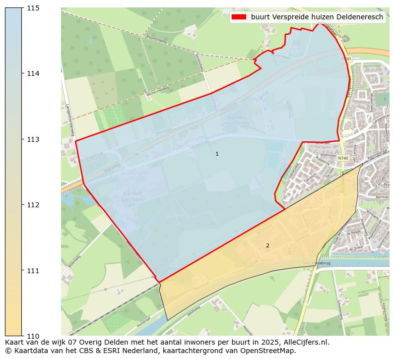 Afbeelding van de buurt Verspreide huizen Deldeneresch op de kaart.