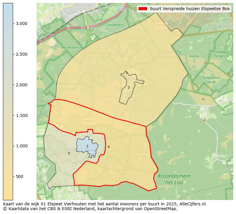 Afbeelding van de buurt Verspreide huizen Elspeetse Bos op de kaart.